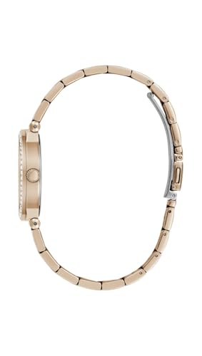 GUESS Stainless Steel Analog Rose Gold Dial Women's Watch-Gw0686L3, Band Color-Rose Gold
