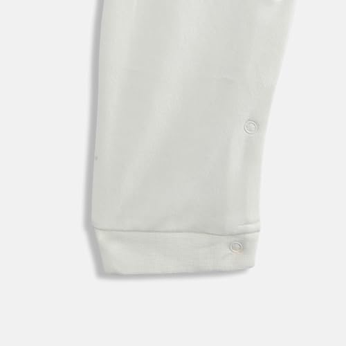 Mothercare Baby-Girls Printed Full Sleeves Sleepsuit - Off-White