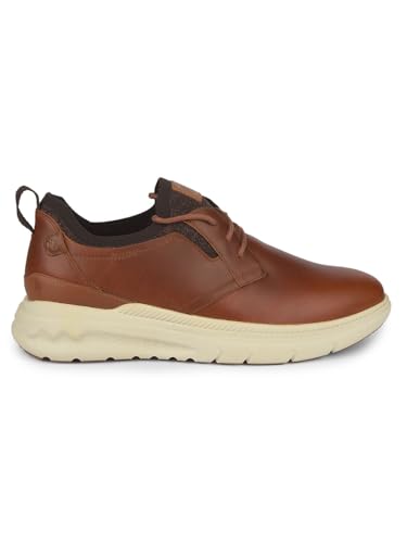 Hush Puppies Men Casual Lace Up Derby Shoes - Brown (10Uk)