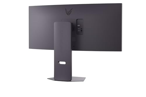 LG 34G600A 34-inch Ultragear WQHD (3440 x 1440) Curved Gaming Monitor,1MS,160Hz, AMD FreeSync Premium,NVIDIA® G-SYNC® Compatible, HDR10, Built-in Speaker, HDMI, DP, Tilt/Height/Swivel Stand, Black