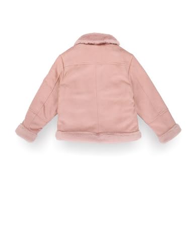 U.S. POLO ASSN. Girls Zip Up Suede Jacket