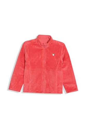 Allen Solly Girl's A-Line Coat (AGJKERGFC42406_Peach