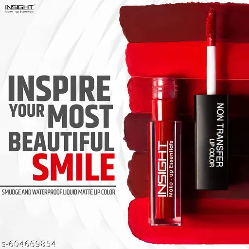 NSIGHT Non Transfer Liquid Lipstick 4ml -(21 Romance)