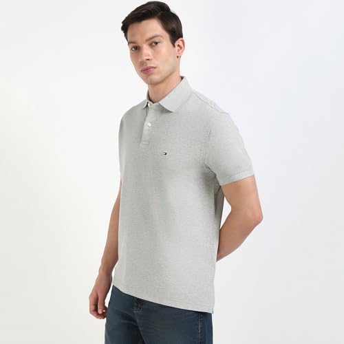 Tommy Hilfiger Mens Grey Color Tshirt (XS)