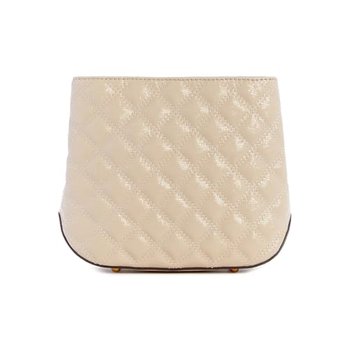 Guess Quilted Textured Eire Small Bucket Bag