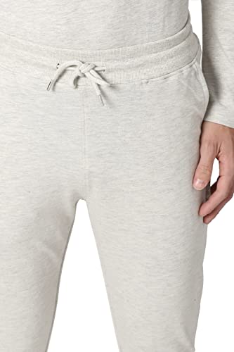 Peter England Men's T Shirt and Jogger Classic Pajama Set (PETSJGFSEM521506_Multi_L) Multicolour