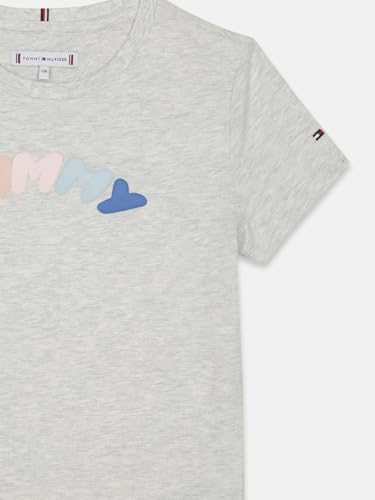 Girls Typographic Regular Fit Cotton T-Shirt