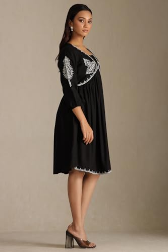 Soch Women's Rayon Maxi Dress (FWA5KU61432