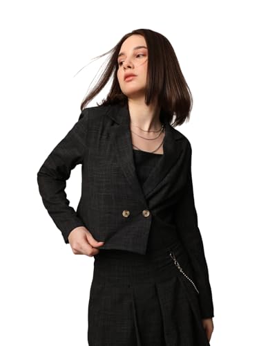 ONLY Women Tailored Fit Black Blazer