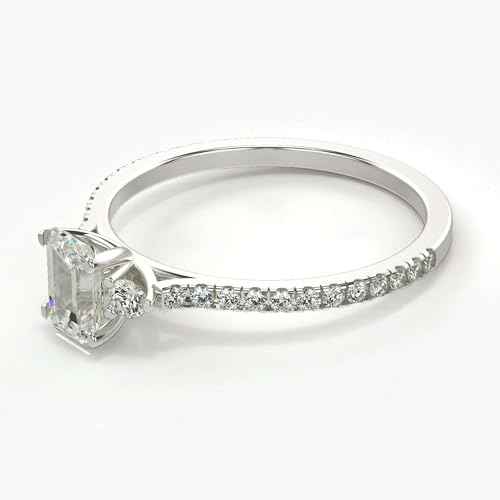 VALANOVA Hallmarked 18K Gold & Certified Lab Grown Diamond 1.16cts | Ring For Women's/Girls | Stylish & Elegant | VGR0462E | Ring Size: 16