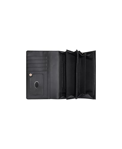 Guess Coal Printed Zipper Wester Phone Organizer Zip Around Wallet