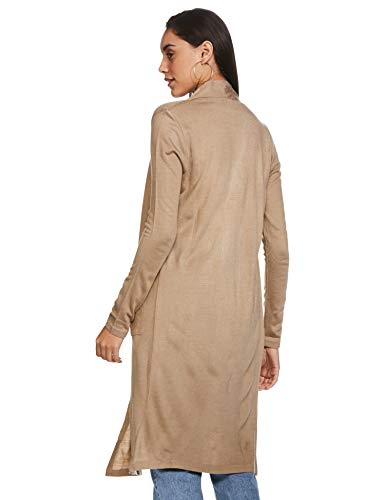 W for Woman Slub Long Shrug (Beige_Medium) for Women