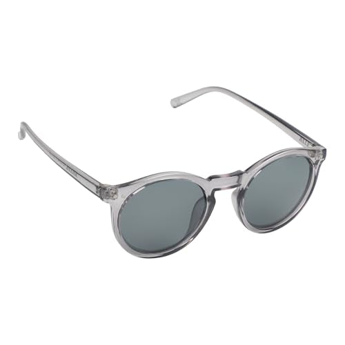 KILLER Women's Sunglass, Round Shaped TR90 Frame Polarized Lens Sunglasses Case For Women, Girls, 100% UV Lens Sunglasses, Frame Color - Grey, Lens - Grey