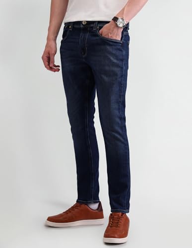 U.S. Polo Assn. Denim Co. Men's Tapered Jeans (UDJEN1349_Blue