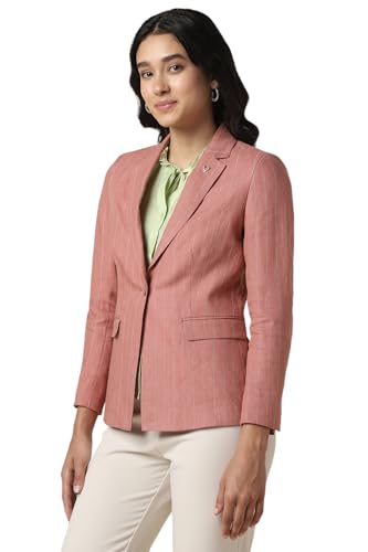 Allen Solly Women's Blazer (AHBZERGP041981_Pink