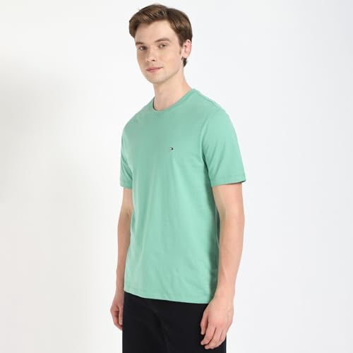 Tommy Hifiger Men Green T-Shirt