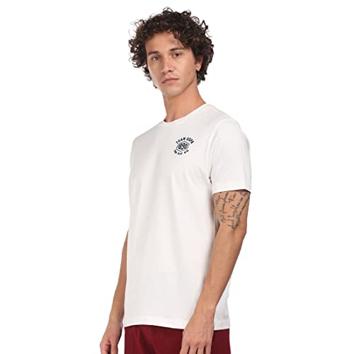 U.S. POLO ASSN. Mens Solid Cotton Iyal Fashion Crew Neck Regular Fit T-Shirt (White L)