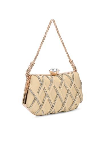 Lavie Signature Women's Scarnton Handle Framed Clutch | Ladies Purse | Gift For Women