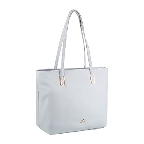 Metro Light Blue Women Tote Bag | Handbag (66-8378)