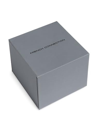 French Connection Caesar Grey Round Analog Watch for Men - FCN00053D