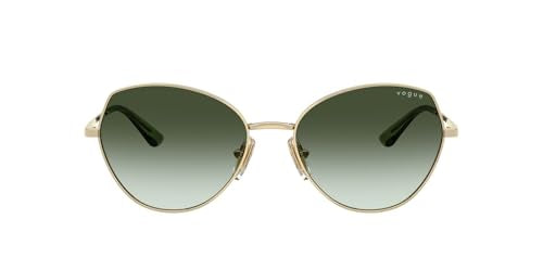 VOGUE EYEWEAR Women Gradient Green Lens Irregular Sunglasses - 0VO4330S848/8E56