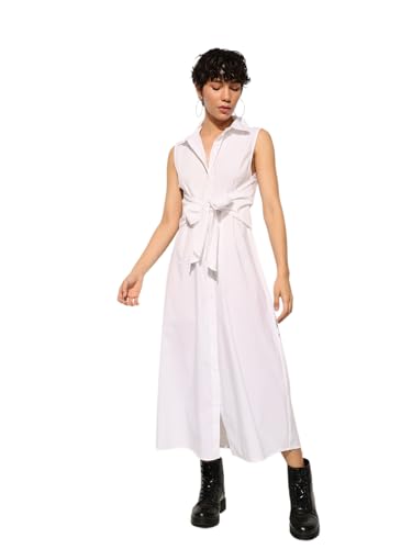 ONLY Women's Shirt White Dress