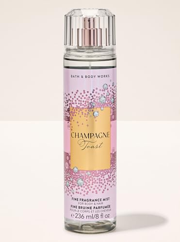Bath & Body Works Champagne Toast Fine Fragrance Mist | 236 ml / 8 fl oz | Fragrance - Fruity & Bright | Gender - Women
