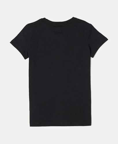 Jockey Regular Fit Girls T-Shirt (AG01_Black 5-6 Yrs)