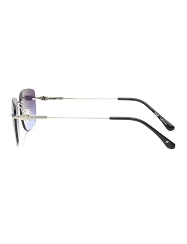 Fastrack Sunglasses |RECTANGLE Silver |UV protected | Large