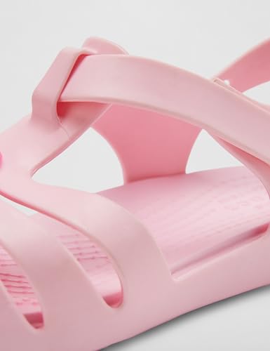 Crocs Unisex Kids Isabella Charm Sandal T Fmgo Croslite Flamingo Sandal | 10 UK |