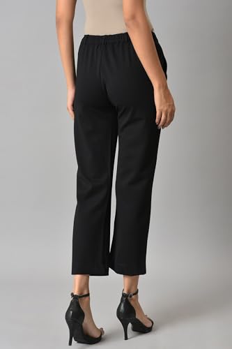 W for Woman Women's Regular Trouser (22FEW61492-210681W_Black