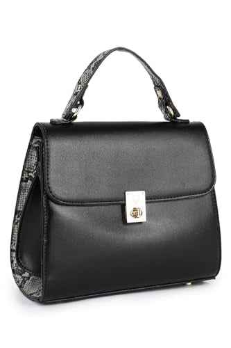 Allen Solly Women Black colour Hangbag_AHBGFRGBS02468 Size-23 * 13 * 20cm