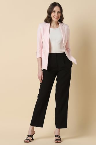 Allen Solly Women Pink Blazer