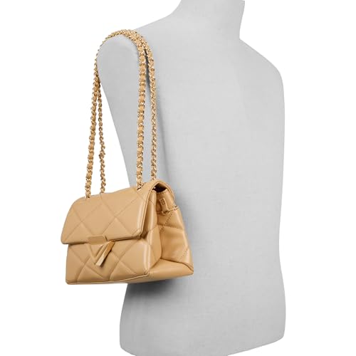 Aldo Women's PUFFQUILTSMALL Cross Body Bag, Beige