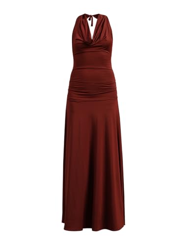 VERO MODA Womens Maxi Dress Brown