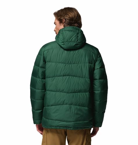 Columbia Men Green OmniHeat Reflective Fivemile Butte II Down Jacket, S