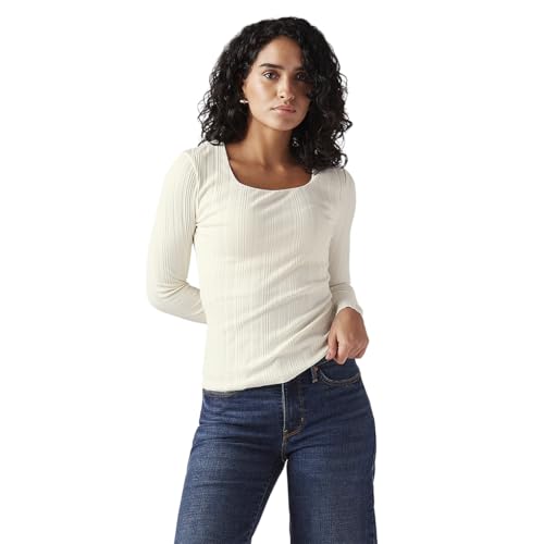 Levi's Women's Textured Slim Fit T-Shirt