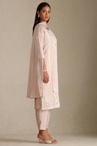 Soch Women's Chanderi Salwar Suit Set (EWA5CD22195