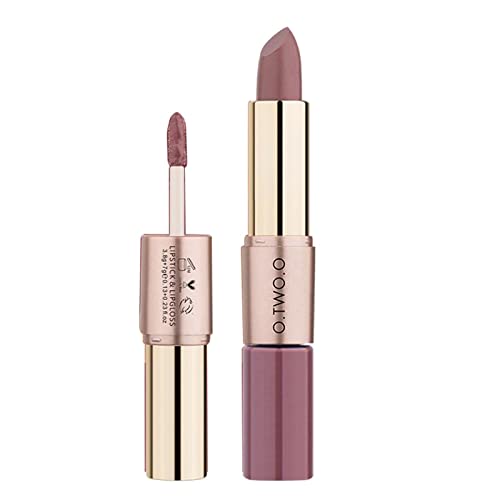 Merishopp 0.35 fl Oz Velvet Matte Liquid Lipstick Not Fade + Lip Gloss 01 |Health & Beauty | Makeup | Lips | Lipstick