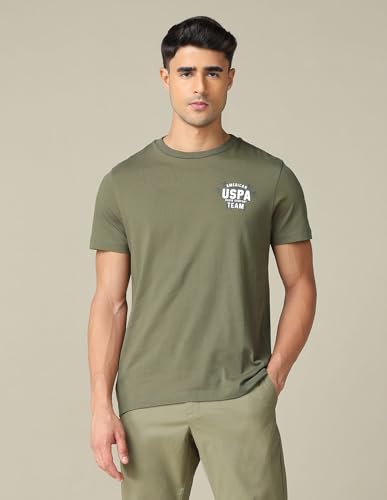 U.S. POLO ASSN. Denim Co. Men's Muscle Fit Brand Printed T- Shirt