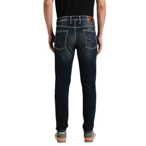Pepe Jeans Men's Regular Jeans (PM208175S641_Green Used