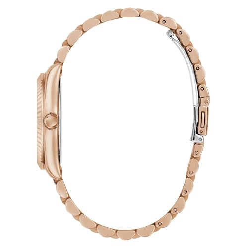 GUESS White Round Dial Analog Women's Watch - GW0936L4