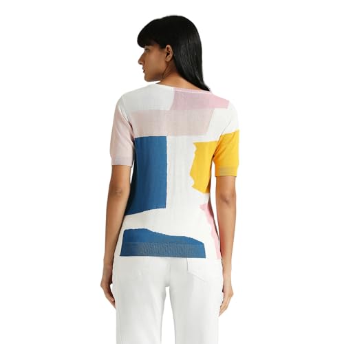 Pepe Jeans Women's Slim Fit T-Shirt (PL702183_Yellow
