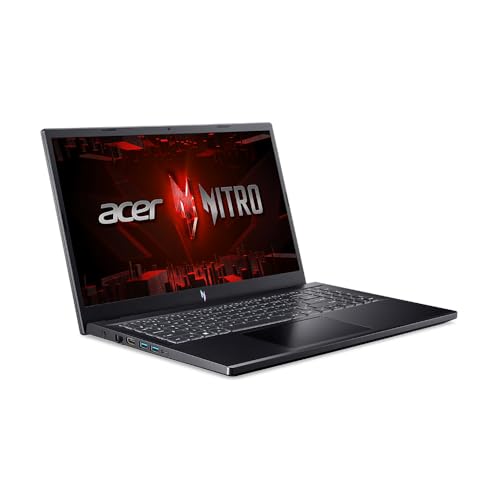 Acer Nitro V 15, Intel Core i7-13th Gen 13620H Processor, NVIDIA GeForce RTX 4050-6GB GDDR6(16GB DDR5, 512GB) IPS FHD, 15.6"/39.6cm, 165Hz,Win 11 Home,Obsidian Black, 2.1KG, ANV15-51, Gaming Laptop