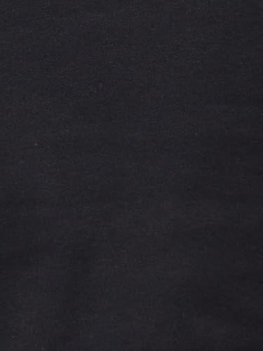 Max Women Striped Johnny Collar T-Shirt (Black_XL)