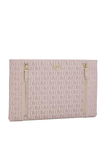Da Milano Genuine Leather Pink Clutch (1458S-B) (Small)