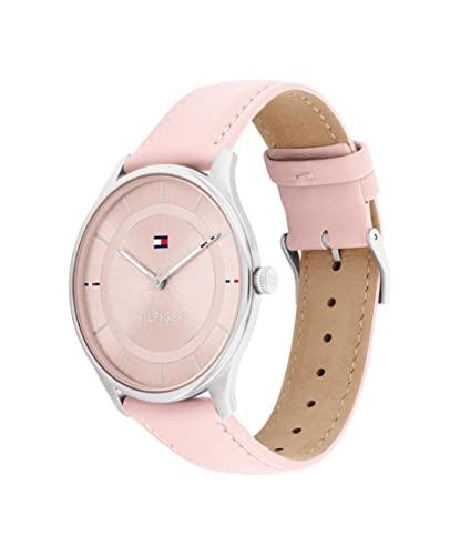 Tommy Hilfiger Blush Dial Round Shaped Casual Women Analog Watch_TH1782527W