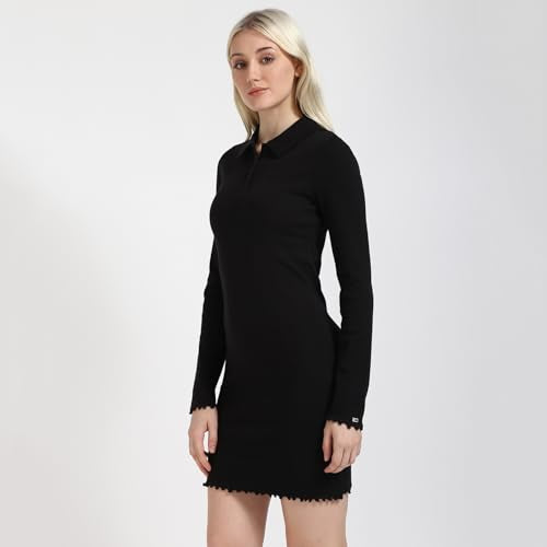 Tommy Hilfiger Womens Black Color Dress (M)