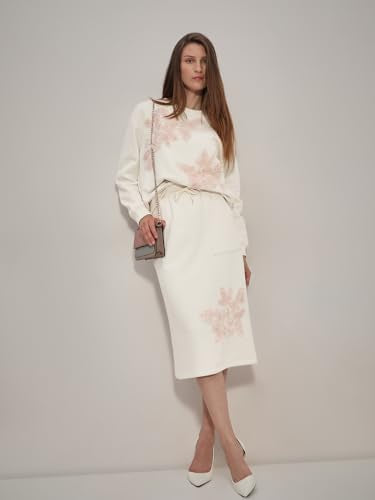 VERO MODA Womens Straight Fit High Rise Skirt