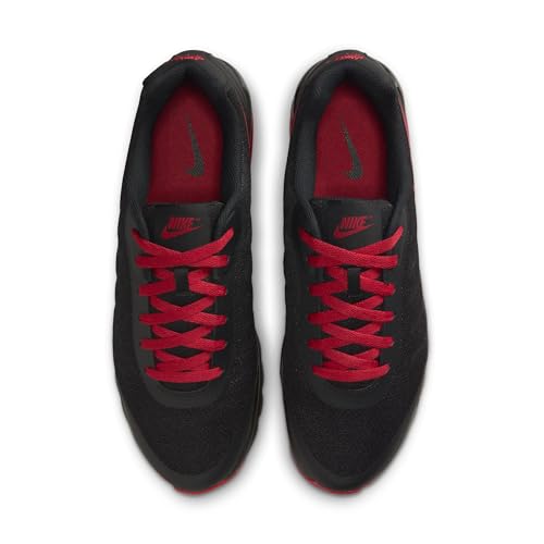 Nike Men AIR MAX Invigor Black/Team Crimson Running Shoes 9 UK